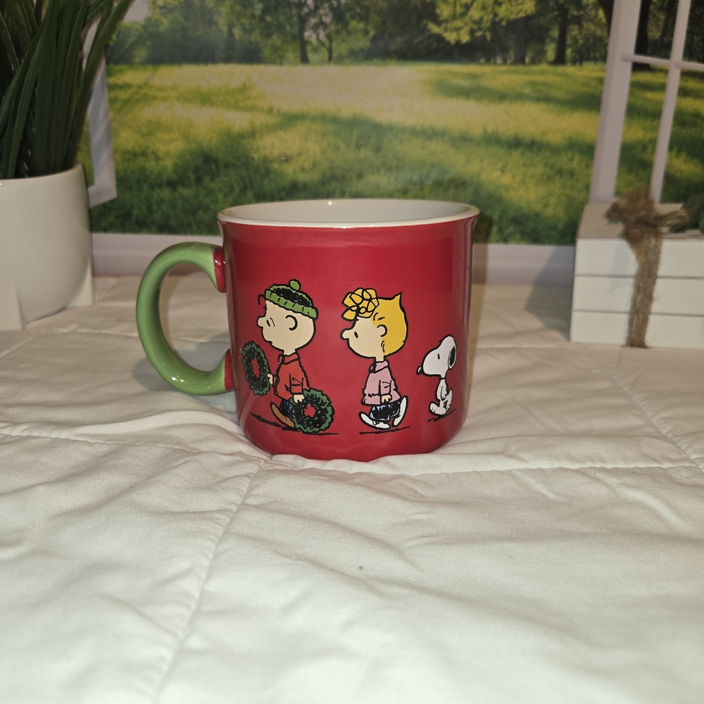 Red Peanuts Character Mug - Picture 2 of 4